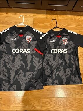 Capelli Loudoun United Black Soccer Jersey - Black/Gray